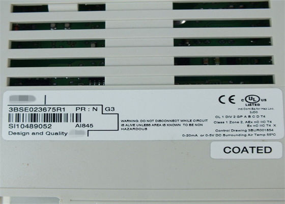 New ABB I O Module 3BSE023675R1 AI845 Analog Input. Redundant or Single 1x8ch. HART