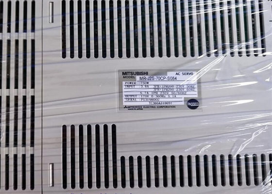 MR-J2S-70CP-S084 Mitsubishi Industrial Servo Drives 3PH 200-230VAC 50/60HZ 750W