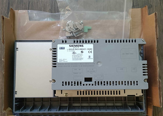 Siemens 6AV6 643-0BA01-1AX0 HMI Touch Screen Operator Panel 6 Color