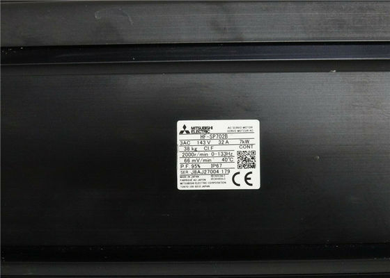 J3 Mitsubishi AC Servo Motor 7.0KW HF-SP702B With Brake Industrial 2000rpm