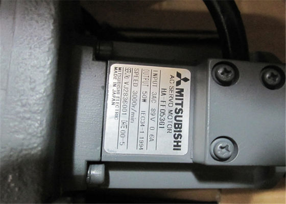 Mitsubishi 50W Industrial SERVO MOTOR HA-FF053G1 WITH GEAR High Power for Sewing Machine