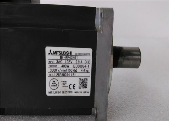 Mitsubishi Sewing Machine Industrial Servo Motor HF-KP43BG1 with Gear 400W 102V 3000RPM