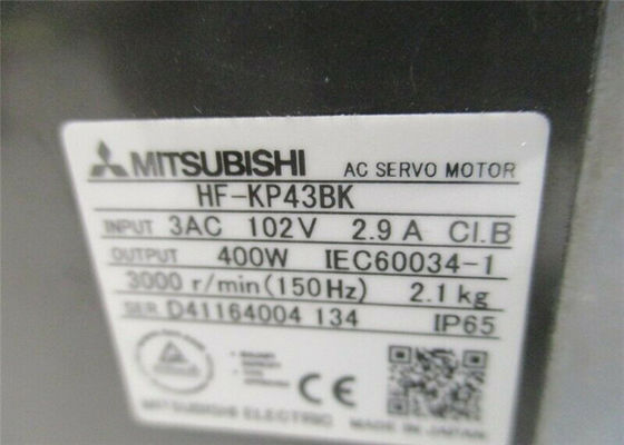 Mitsubishi Sewing Machine Industrial Servo Motor HF-KP43BK 400W 102V 3000RPM new in stock