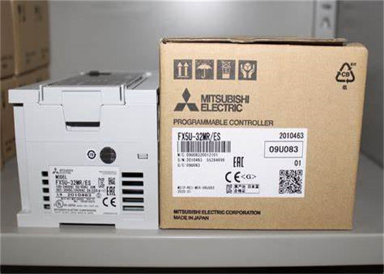 MITSUBISHI FX5U-32MR/ES CPU MODULE W/ INTEGRATED I/S 32 I/O 16 DIGITAL INPUTS