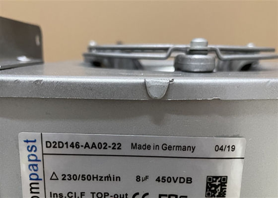 D2D146-AA02-22 Industrial Centrifugal Fan ABB EBM PAPST 230V 0.81A 290W 2250RPM Cooling Fan