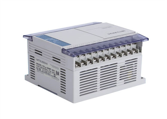 MITSUBISHI FX1S-30MR-001 PROGRAMMABLE CONTROLLER 24 VDC SOURCE/SINK 16 INPUTS 14 OUTPUTS RELAY OUTPUT