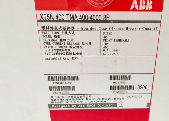 XT5N 400 TMA 400-4000 3p F F 1SDA100345R1 Moulded Case Circuit Breakers TMAX XT