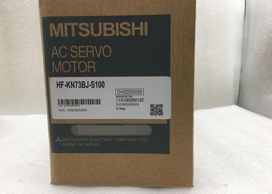 CE 0.75kw 14A 3000r/ Min MITSUBISHI Servo Motor HF-KN73J-S100