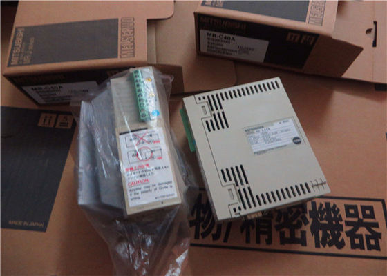 Mitsubishi 400W Industrial Servo Drive MR-C40A-UE with Motor HC-PQ43-UE 4.5AMP 230V NEW