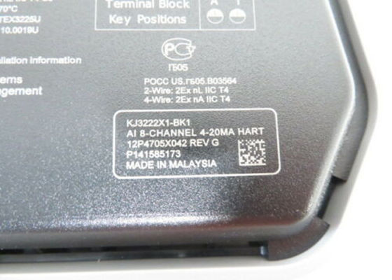 Emerson DeltaV Redundant Module KJ3222X1-BK1 SE4003S2B1 AI 8-CHANNEL 4-20mA HART Card