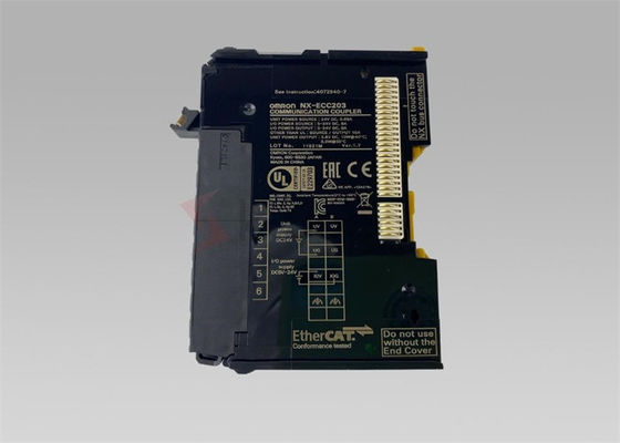 Omron NX-ECC203 BUS COUPLER NX SERIES ETHERCAT 10AMP 24VDC 63 INOUT 63 OUTPUT