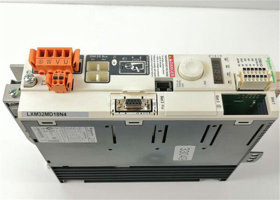 SCHNEIDER LXM32AD18N4 MOTION SERVO DRIVE LEXIUM 32 3 PHASE 1.8 KW 208-480 VAC 50/60 HZ 18 AMP