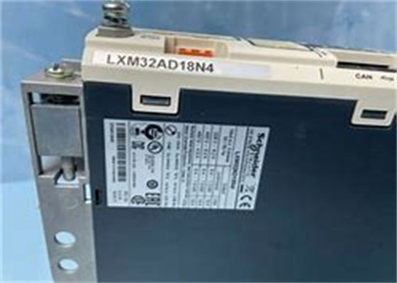 SCHNEIDER LXM32AD18N4 MOTION SERVO DRIVE LEXIUM 32 3 PHASE 1.8 KW 208-480 VAC 50/60 HZ 18 AMP