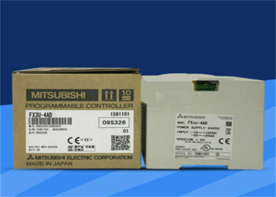 MITSUBISHI ​ FX3U-4DA OUTPUT MODULE FX SERIES ANALOG 4 CHANNEL 4-20 MA