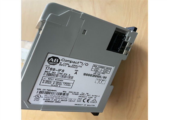 ALLEN BRADLEY ​ 1769-IF8 INPUT MODULE 8 POINT ANALOG VOLTAGE/CURRENT 5-24 VDC 0.12/0.07 AMP
