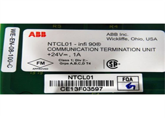 ABB NTCL01 TERMINATION UNIT COMMUNICATION LINK USE WITH INNIS01