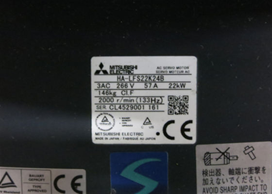 HA-LFS22K24B Mitsubishi Industrial AC Servo Motor Melservo 22KW HA Series