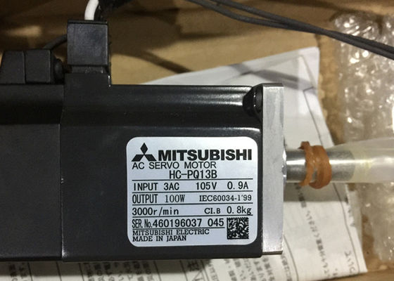 Mitsubishi New Melservo Ultra-low Inertia 100W AC Servo Motor HC-PQ13B in stock