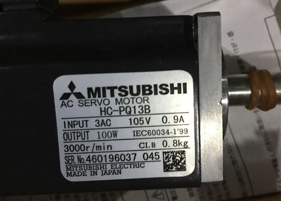 Mitsubishi New Melservo Ultra-low Inertia 100W AC Servo Motor HC-PQ13B in stock