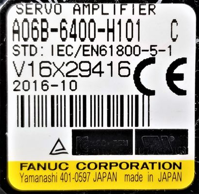 FANUC A06B-6400-H101 SERVO AMPLIFIER 6 AXIS CONTROL A R-30IB ROBOT