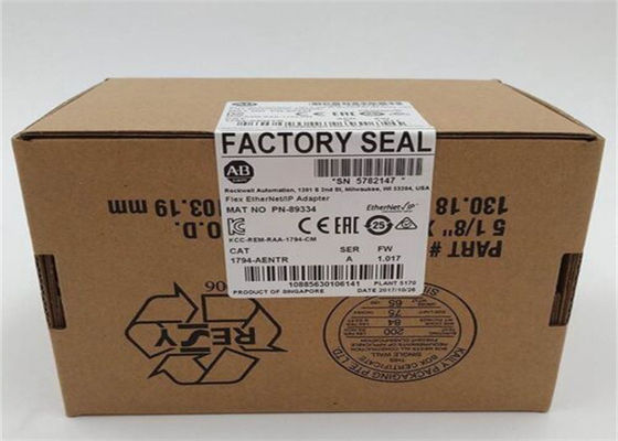 1794-AENTR ALLEN BRADLEY Digital I O Module COMMUNICATION ADAPTER FLEX I/O ETHERNET/IP INPUT: 24 VDC 400 MA