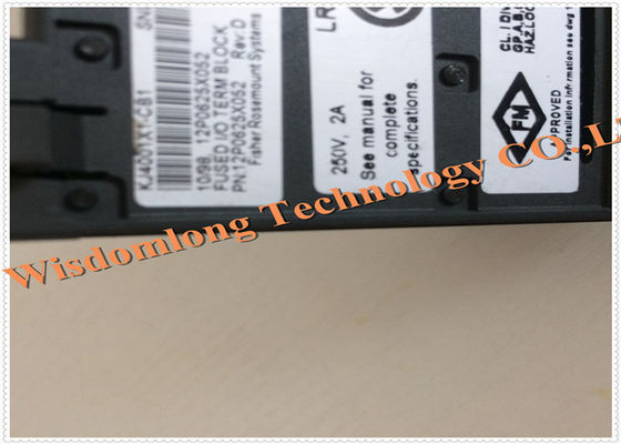 DeltaV Power Supply Redundant Module KJ4001X1-CB1 12P0625X052 I/O Terminal Block