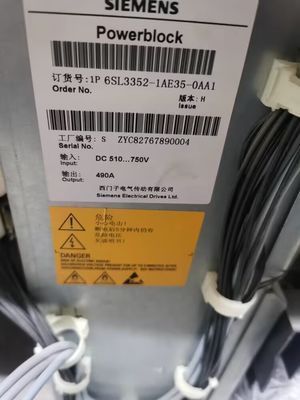 Siemens 6SL3352-1AE35-0AA1 510-750 V DC, 490 A Motor Module 3 phases painted modules