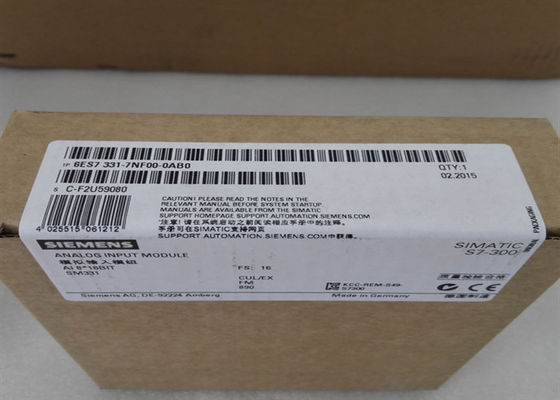6ES7331‐7NF00‐0AB0 Siemens Redundant Power Supply Module Simatic S7-300