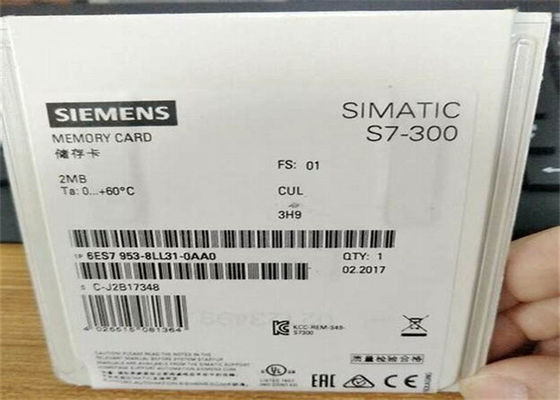 SIEMENS 6ES7953-8LL31-0AA0 MEMORY CARD S7 MICRO 2 MB S7-300/C7/ET 200 3V NFLASH