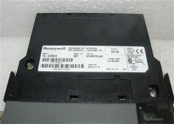 HONEYWELL TC-CCR012 INTERFACE MODULE REDUNDANT NET INTERFACE 2 MA 1.0 AMP 24 VDC 5.1 VDC