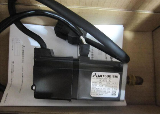 NEW Mitsubishi 100W Indutrial AC Servo Motor HC-KFS13D 3AC 105V 0.7A in stock