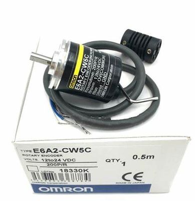 Omron E6A2-C Resolution of up to 500 ppr External diameter of 25 mm 5VDC −5% to 12V +10%
