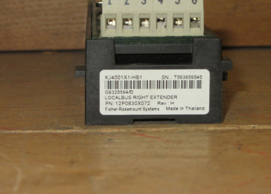 EMERSON DELTAV KJ4001X1-HB1 12P0830X072 Local Bus Right Extender BCK NEW