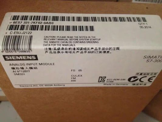 Siemens 6ES7326-1BK01-0AB0 500 V DC / 350 V AC Supply Voltage of Electronics ET 200 Distributed I/Os