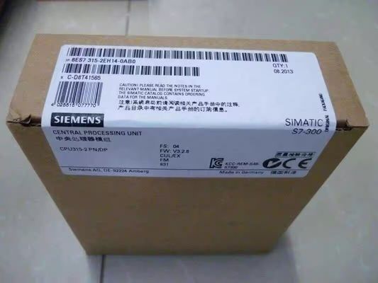 Siemens 6ES7315-2EH14-0AB0 1st interface MPI/DP 12 Mbit/s, 2nd interface Ethernet PROFINET
