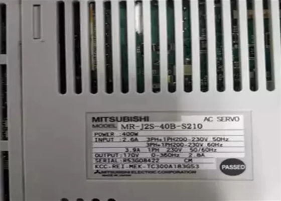 MR-J2S-40B-S210 Industrial Servo Drives Mitsubishi Servo Amplifier