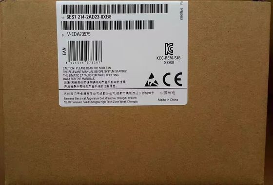 SIEMENS 6ES7214-2AD23-0XB8 CPU MODULE S7-200 CN 224XP COMPACT UNIT DC POWER SUPPLY 14 DI DC