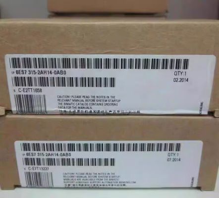 SIEMENS6AG1315-2AH14-7AB0 CPU 315F-2PN/DP 1st interface MPI/DP 12 Mbps 512 KB