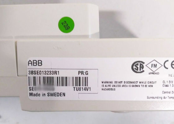 3BSE013233R1 TU814V1 Compact MTU 50V Snap-In Con ABB S800 Terminal Unit