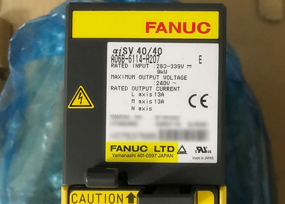 Fanuc 2 AXIS ALPHA i SERVO MODULE DRIVER A06B-6114-H207 AC Servo Amplifier NEW SVM2-40/40 i