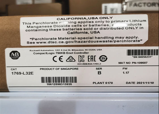 1769-L32E Digital I O Module AB Analog Output Module 1769 CompactLogix controller