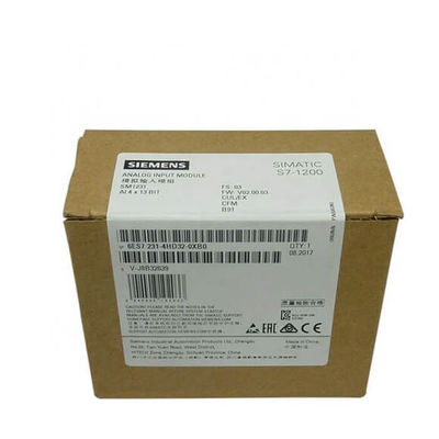SIEMENS 6ES7231-4HD32-0XB0 LOGIC MODULE SIMATIC S7-1200 ANALOG INPUT SM 1231