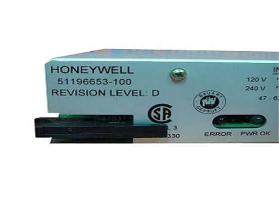 HHONEYWELL 51196653-100 POWER SUPPLY MODULE 5SLOT 3-6AMP 120/240VAC 47-63HZ
