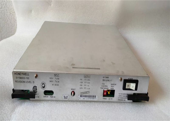 HHONEYWELL 51196653-100 POWER SUPPLY MODULE 5SLOT 3-6AMP 120/240VAC 47-63HZ