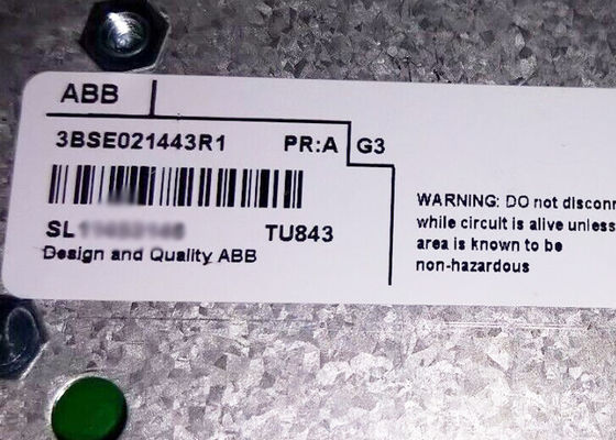 TU843 Terminal Block Module 3BSE021443R1 Extended MTU Unit 50V 800xA