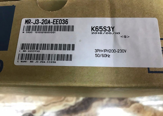 MITSUBISHI AC Servo Amplifier MR-J3-20A-EE036 Industrial DRIVE 200W 170V 0-360Hz 1.5A