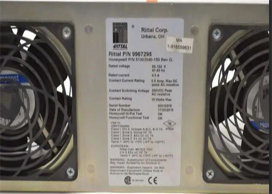 HONEYWELL 51303940-150 DUAL FAN 0.25 AMP 120 VAC WITH ALARM 3 BLADES 3100 RPM