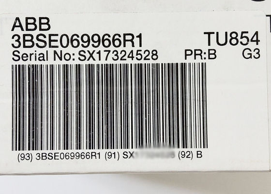 3BSE069966R1 TU854 Terminal Block Unit Redundant MTU 50V S800 Module