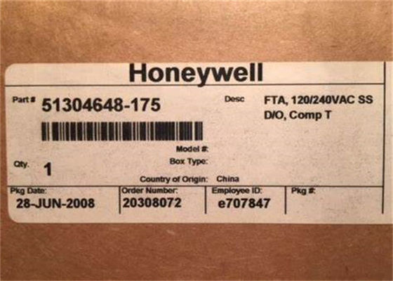 HONEYWELL 51304648-175 DIGITAL OUTPUT FTA 120/240 VAC Digital I O Module