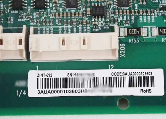 ZINT-592 MC INTERFACE BOARD 3AUA0000103603 DRIVES PARTS 3AUA0000128978
